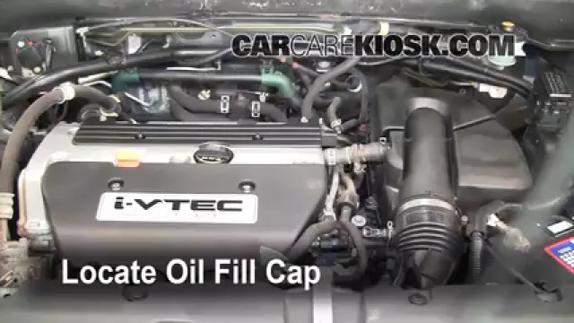 2006 Honda CR-V SE 2.4L 4 Cyl. Aceite Agregar aceite